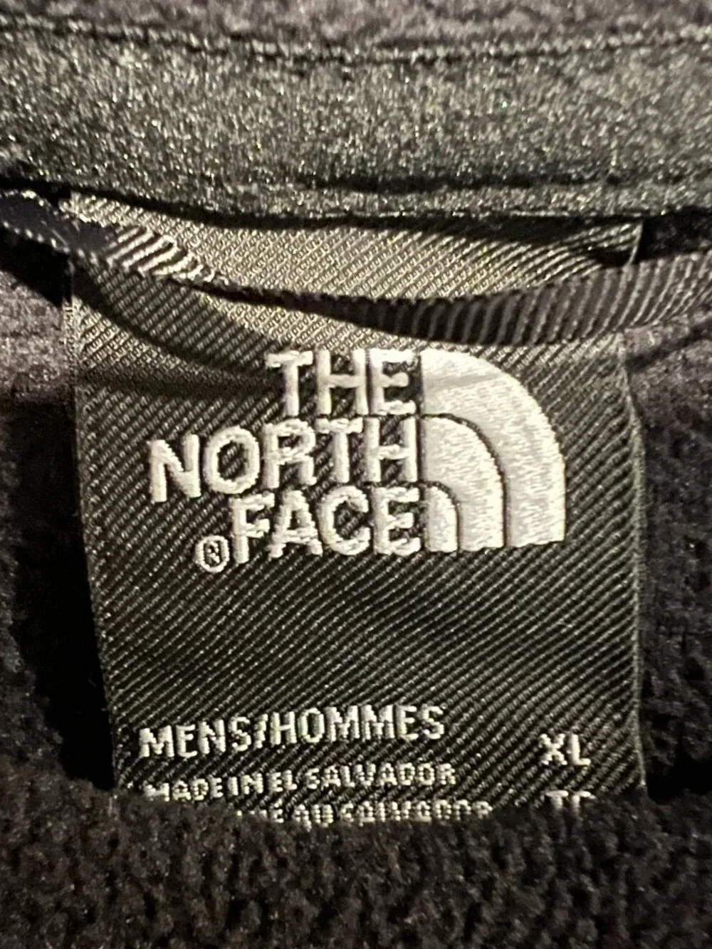 The North Face TKA Glacier crew neck fleece in black